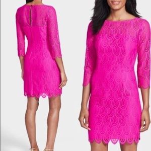 NWT Lilly Pulitzer Pink Hera Dress Size 4